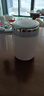 米小舒自動(dòng)攪拌杯充電咖啡杯電動(dòng)攪拌杯子懶人磁力旋轉(zhuǎn)杯豆奶粉生日禮物 白色400ML【316不銹鋼】 曬單實(shí)拍圖
