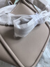 CHARLES&KEITH25夏新品大容量通勤單肩托特包子母包七夕禮物CK2-30782647 Taupe灰褐色 M 曬單實(shí)拍圖