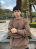 飛克（FEIKE）品牌多功能新款運(yùn)動休閑男士手表男款石英表防水學(xué)生禮物送男友 金殼黑面棕帶 曬單實(shí)拍圖
