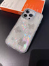 鑒百伊 適用蘋果16promax手機殼iphone15新款水鉆鏡頭膜14pro珍珠蝴蝶貝殼紋13防摔12相機按鍵全包高級 【純色蝴蝶】珍珠水鉆-帶鏡頭膜 iPhone 16 Pro 曬單實拍圖