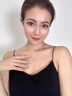 Cindy Kelly輕奢高級(jí)感項(xiàng)鏈女精致實(shí)用鎖骨鏈走心生日七夕情人節(jié)禮物送女友 玫瑰金 曬單實(shí)拍圖