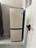 海爾（Haier）冰箱出品雙開門二門177升冰箱家用小型冰箱租房省電不占地冷藏冷凍兩用統(tǒng)帥家用小冰箱 以舊換新 177升雙門冰箱節(jié)能省電 兩天約用1度電 曬單實拍圖