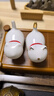 蘇氏陶瓷（SUSHI CERAMICS）羊脂玉瓷茶具配件茶寵致白小貓咪 曬單實(shí)拍圖