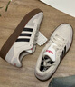 adidas「小鋸齒」D-PAD CLASSIC休閑美高風(fēng)復(fù)古籃球板鞋阿迪達斯 淺灰/黑色/淺猩紅   38 曬單實拍圖