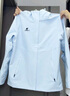 駱駝（CAMEL）【宙斯】單層沖鋒衣戶外登山服防風(fēng)防水運(yùn)動(dòng)外套時(shí)尚風(fēng)衣情侶款 AD12263538A5，寶寶藍(lán)，男女同款 M 曬單實(shí)拍圖