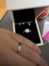 DR CK一克拉鉆戒正品莫桑人工鉆石戒子銀戒求婚結(jié)婚訂婚指環(huán)送女友禮物 50分六芒星鉆戒豪華禮盒證書(shū) 13號(hào)女士圈 曬單實(shí)拍圖
