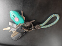 寶佩高檔簡(jiǎn)約手工編織龍鱗繩鑰匙扣掛件個(gè)性時(shí)尚男女士汽車(chē)鑰匙掛禮品 法翠款 曬單實(shí)拍圖