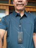 老爺車父親節(jié)禮物中老年t恤男冰絲男士短袖爺爺爸爸衣服夏季50歲60半袖 T242252318哈青色 M (170) 曬單實(shí)拍圖
