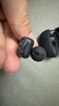 韶音（SHOKZ）OpenDots ONE動(dòng)鈦圈開放式藍(lán)牙耳機(jī)耳夾式耳機(jī)藍(lán)牙跑步運(yùn)動(dòng)無(wú)線E310 黑色 曬單實(shí)拍圖