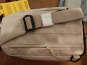 新秀麗（Samsonite）男士單肩包3L戶外休閑胸包時尚多隔層日常通勤斜跨包UF9米黃色 曬單實拍圖
