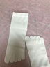 BIBK日本品質(zhì)四季款五指襪子男女純棉全棉運(yùn)動(dòng)防臭吸汗黑色中筒 男士純棉黑色裝 5雙 曬單實(shí)拍圖