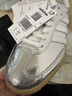 阿迪達斯 （adidas）三葉草系列 女子 SAMBA OG W 休閑鞋 JR0035 金屬銀 36  曬單實拍圖