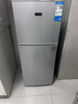 夏新冰箱小型租房用 一級能效冷 藏冷凍兩用1-2人家用小冰箱 出租房雙門電冰箱辦公室兩門 【一級能效】158L銀色升級加厚二天約一度電 曬單實(shí)拍圖