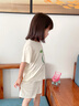 幼歌（YOUGE）夏季新款嬰幼兒輕薄莫代爾水果上衣寬松清涼短褲套裝潮 米底梨子 90 cm 曬單實(shí)拍圖