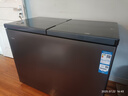 海爾（Haier）【雙溫雙箱】冰柜家用一級能效冷藏冷凍兩用215/300升一邊冷凍一邊冷藏保鮮雙門無需除霜商用 300升 帶推拉玻璃門丨153升冷凍+147升冷藏 曬單實拍圖