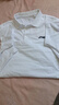 李寧polo衫女夏季有領(lǐng)羽毛球服半袖上衣純棉短袖女生運動(dòng)t恤 白色(減齡穿搭)100%棉 S 曬單實(shí)拍圖
