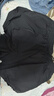 森馬（Semir）休閑褲女肌理純色松緊腰短褲2025新款夏溫柔寬松花苞褲少女感 黑色90001 L 165/70A 曬單實拍圖