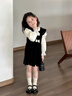 G.DUCKKIDS小黃鴨女童連衣裙秋裝2025新款兒童套裝裙子洋氣小女孩寶寶公主裙 圖片色 110 建議4~5歲【100-110cm】cm 曬單實拍圖