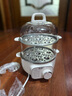 蘇泊爾（SUPOR）煮蛋器小電蒸鍋煮雞蛋神器多功能家用雙層蒸蛋器旋鈕304不銹鋼2.5升可定時(shí)自動(dòng)斷電 雙層 曬單實(shí)拍圖