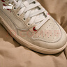 彪馬（PUMA）【臟臟鞋】男女低幫經(jīng)典復(fù)古做舊休閑板鞋 LX 399254 白色-白色-紅色-01 40 曬單實(shí)拍圖