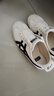 Onitsuka Tiger鬼塚虎新款德訓鞋男女鞋 運動(dòng)休閑鞋舒適鞋TOKUTEN 1183C429-200 米色/深藍色 38 曬單實(shí)拍圖