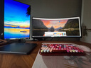 華為MateView GT 34英寸曲面顯示器 WQHD 190Hz帶魚屏 快速液晶1ms Type-C SoundBar立體聲場 游戲電競 曬單實拍圖