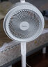 美的（Midea）【暴風(fēng)循環(huán)】空氣循環(huán)扇大風(fēng)量搖頭電風(fēng)扇家用臺式落地扇輕音臥室節能小風(fēng)扇柔風(fēng)輕羽扇 FGA24TQ 曬單實(shí)拍圖