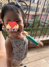 babylove嬰幼兒吊帶背心夏季薄款透氣莫代爾無袖上衣女寶寶洋氣t恤 花開映夏 90 曬單實拍圖
