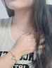HR赫蓮娜生日禮物女生送女友女朋友老婆結(jié)婚紀念日竹節(jié)手鏈女士款 一輩子有你足夠手鏈【高端禮盒】 曬單實拍圖