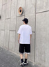 LEEX-GOOD短袖男夏季新款男士t恤卡通休閑寬松情侶百搭圓領T恤衫 淡綠 XL 曬單實拍圖
