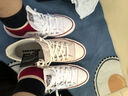匡威（Converse）官方All Star經(jīng)典帆布男女低幫休閑運(yùn)動(dòng)小白鞋101000 101000/白色 39.5 曬單實(shí)拍圖