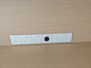 施耐德電氣 開關(guān)插座面板 86型暗裝家用墻壁電源插座面板 皓呈系列奶油白色 一位六類電腦插座 弱電類 曬單實(shí)拍圖