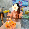 曼恒動(dòng)物奶油冰淇淋慕斯生日蛋糕下午茶零食提拉米蘇榴蛋糕十種口味 美好時(shí)光850g8英寸 純動(dòng)物奶油 曬單實(shí)拍圖