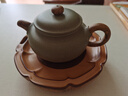 藏壺天下紫砂茶壺純手工國助工原礦豆青砂絞泥家用功夫茶具漢瓦 仿古              230ml 曬單實(shí)拍圖