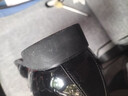 老爺車(chē)（WECKER）秋冬商務(wù)男鞋圓頭增高鞋皮鞋男真皮一腳蹬德比鞋子男加絨男士皮鞋 1088-1黑色[增高單里款] 41 曬單實(shí)拍圖