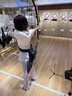 優(yōu)優(yōu)1點（Yoyo one）女童夏季速干套裝冰絲運動服兒童訓(xùn)練短袖T恤女大童喇叭褲瑜伽服 17106漸變藍(lán)粉+18371紫【套裝】 160 160cm 曬單實拍圖