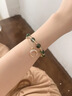 GUSKI法國(guó)品牌輕奢手鏈女綠幽靈水晶高級(jí)首飾套裝七夕情人節(jié)禮物送女友 綠幽靈水晶手鏈-月亮【當(dāng)/次日達(dá)】 曬單實(shí)拍圖
