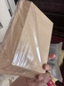 美麗雅一次性盤子食品級750ml*20只 戶外露營燒烤水果托盤 牛皮紙餐盤 曬單實拍圖
