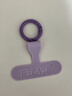 ESCASE 手機掛繩夾片固定卡片電話殼卡扣硅膠貼片鏈連接墊片掛環(huán)防丟神器南糯紫 曬單實拍圖