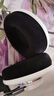魔律 適用愛(ài)科技AKG K701耳機套K702 Q701 702 K601 K712海綿套耳罩保護套 黑色天鵝絨耳套一對 曬單實(shí)拍圖