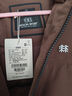 KOLON SPORT/可隆防水羽絨服 明星同款 男女戶外中量防風保暖鵝絨沖鋒衣外套 LUDJ4WT524-DN 深棕色 S 165/88A 曬單實拍圖