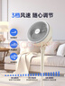 華凌美的【小暴風(fēng)】白天鵝空氣循環(huán)扇 家用電風(fēng)扇大風(fēng)量搖頭輕音臥室臺(tái)式落地扇節(jié)能空調(diào)扇WH-FGA2001 曬單實(shí)拍圖