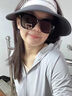 莫代爾（Madallo）冰絲防曬衣女2025夏季新款防紫外線大帽檐薄款透氣開衫外套防曬服 超大帽檐-經(jīng)典灰UPF50+送測試卡 e L 80-120斤 曬單實拍圖