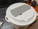 食品級泡面碗宿舍學(xué)生帶蓋不銹鋼泡方便面可瀝水湯盆食堂打飯專用 17cm【曜黑色】帶蓋泡面碗+餐具 曬單實(shí)拍圖