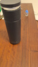 樂(lè )扣樂(lè )扣（LOCK&LOCK）心儀茶水分離保溫杯316L不銹鋼商務(wù)水杯440ML黑色LHC4285BLK 曬單實(shí)拍圖