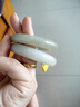 印象眸 和田玉手鐲淺青玉鐲子送女友送媽媽內(nèi)徑約55-56mm 曬單實拍圖