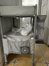 史威比（Sweeby）尿布臺(tái)嬰兒護(hù)理臺(tái)新生兒按摩撫觸臺(tái)可折疊寶寶洗澡換尿布+小水盆 曬單實(shí)拍圖