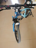 飛鴿兒童自行車(chē)6-12-18歲小學(xué)生中大童青少年超輕山地車(chē)男女小孩單車(chē) 【藍(lán)白色】一體輪-變速+大禮包 22寸【適合身高140-160cm】 曬單實(shí)拍圖