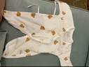 貝瑞加（Babyprints）嬰兒連體衣2件裝新生寶寶蝴蝶衣長袖護肚連身衣滿月服 小熊59 曬單實拍圖