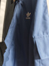 adidas經(jīng)典三條紋運動連帽夾克外套男女春季新款阿迪達(dá)斯三葉草 深藍(lán)   L 曬單實拍圖